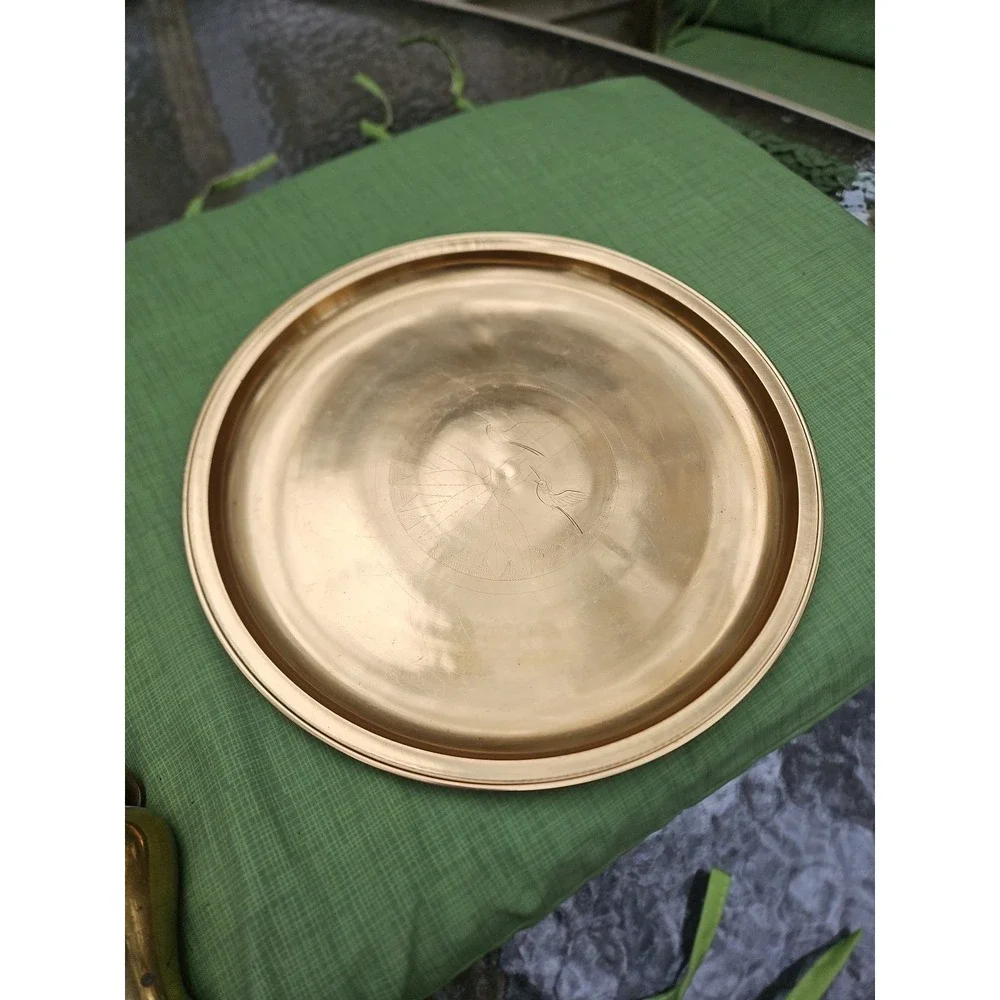 VTG Brass Tea Set 13